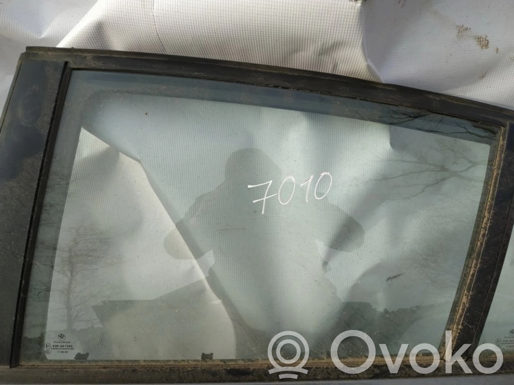 Rear door window glass