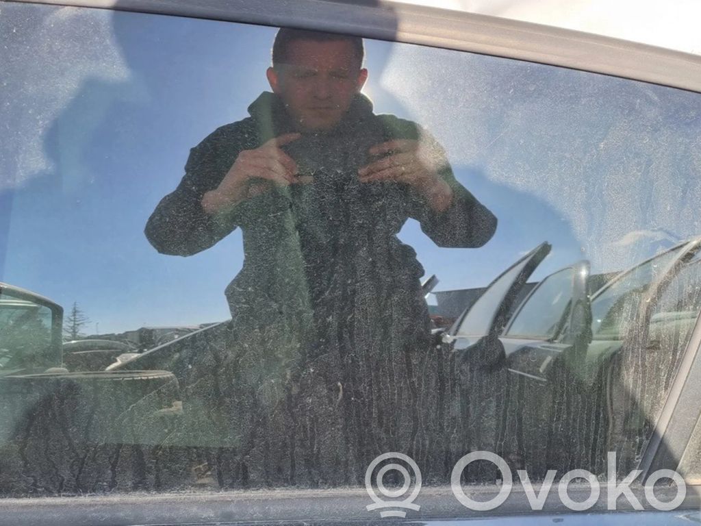 Rear door window glass