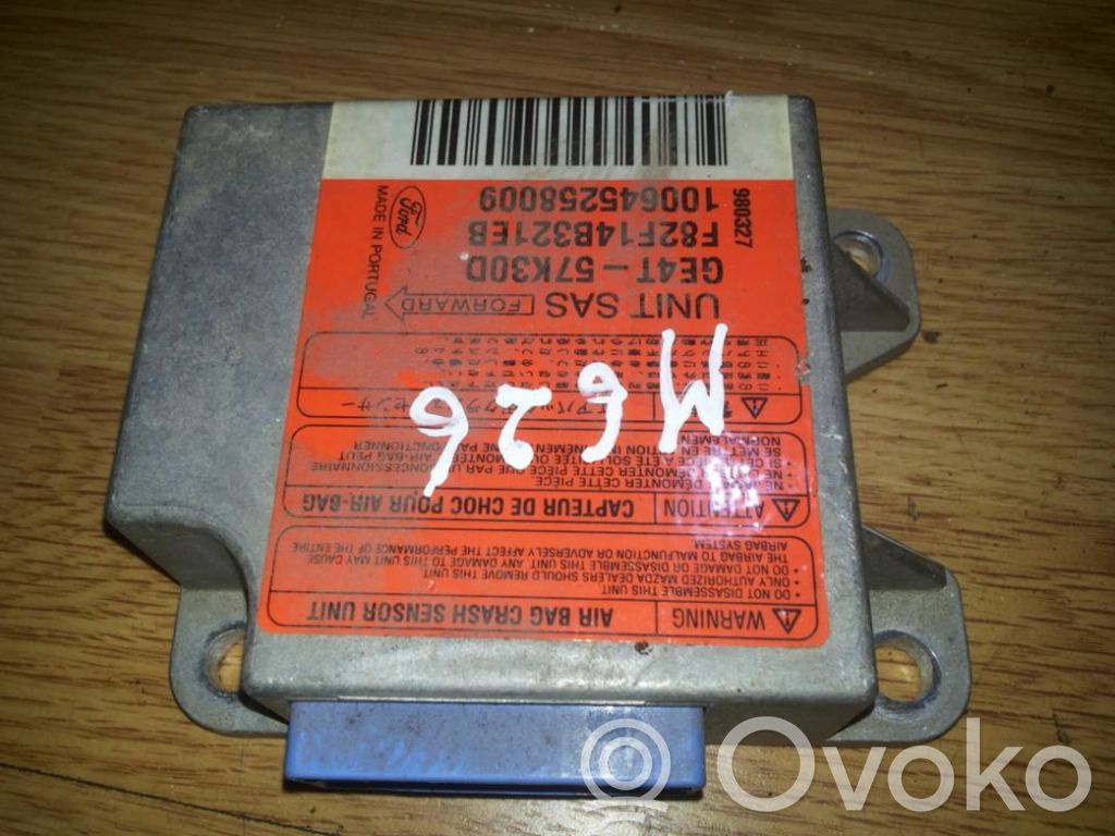 Centralina/modulo airbag   GE4T57K30D,GE4T57K30D,F82F14B321EB,GE4T57K30D,GE4T57K30D