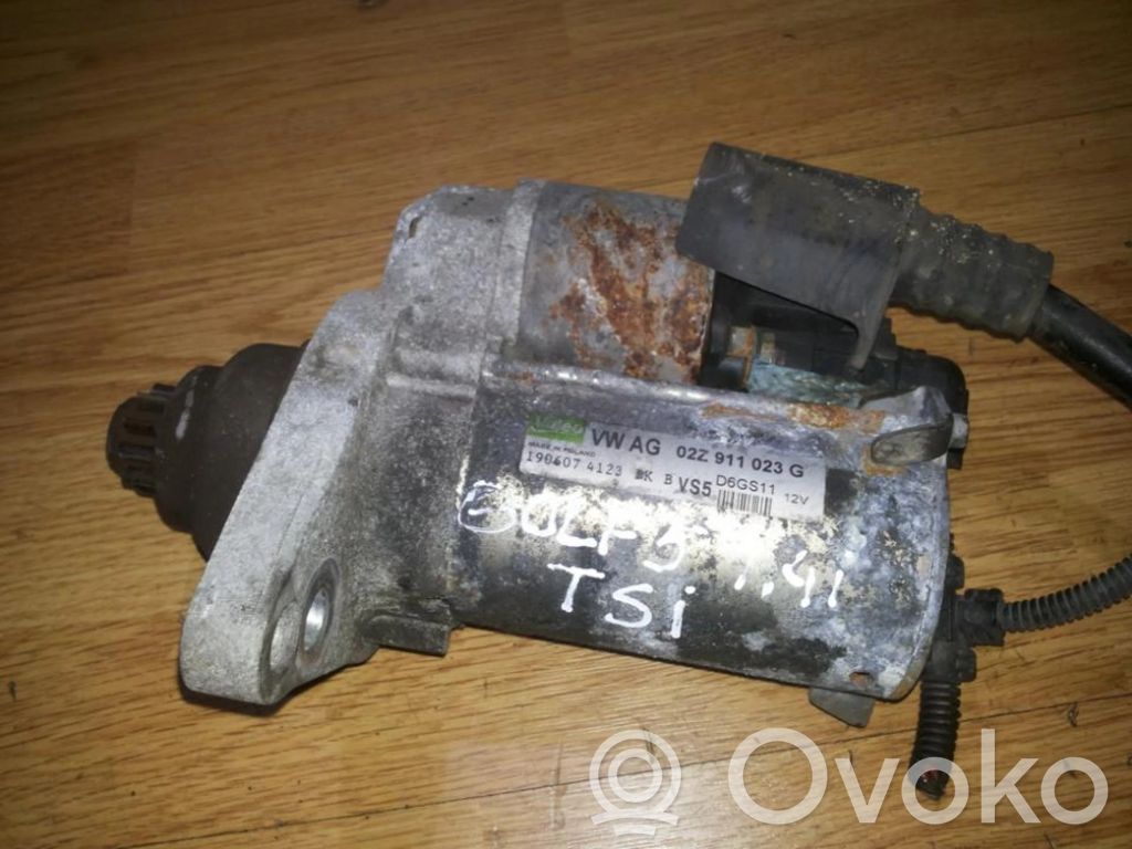 Rozrusznik   02Z911023G,1906074123D6GS11,02Z911023G,1906074123,D6GS11