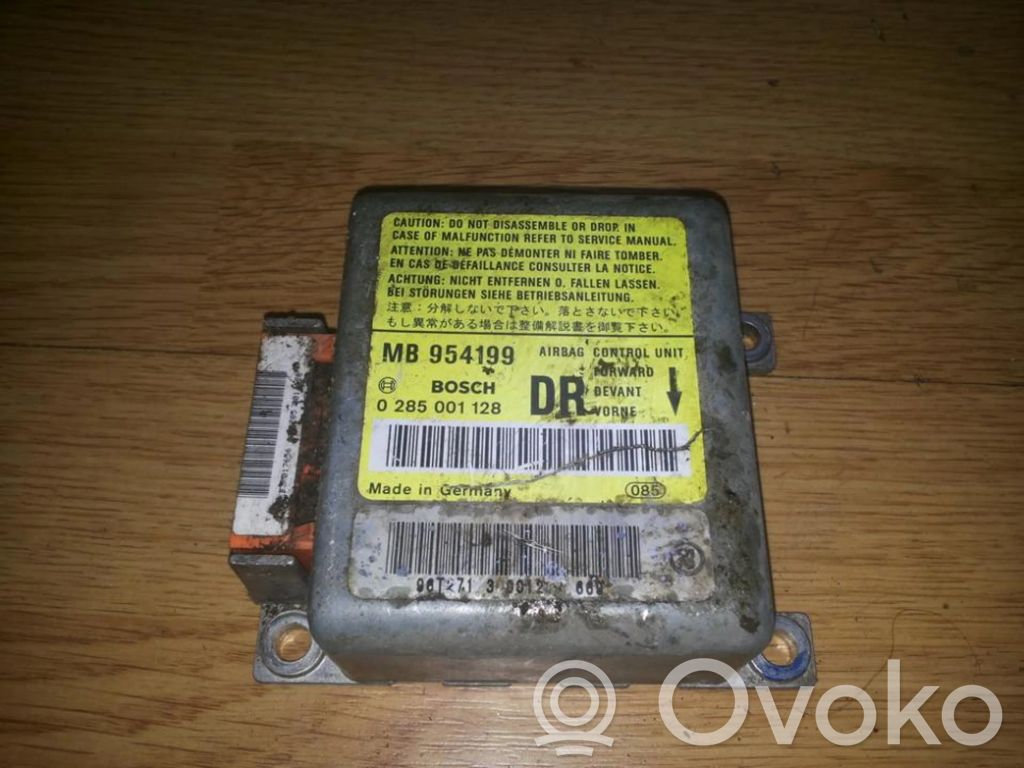 Unidad de control/módulo del Airbag   MB954199,0285001128,0285001128,MB954199