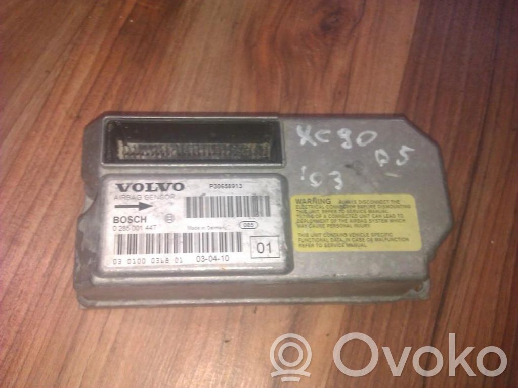 Centralina/modulo airbag   0285001447,P30658913,0285001447,P30658913