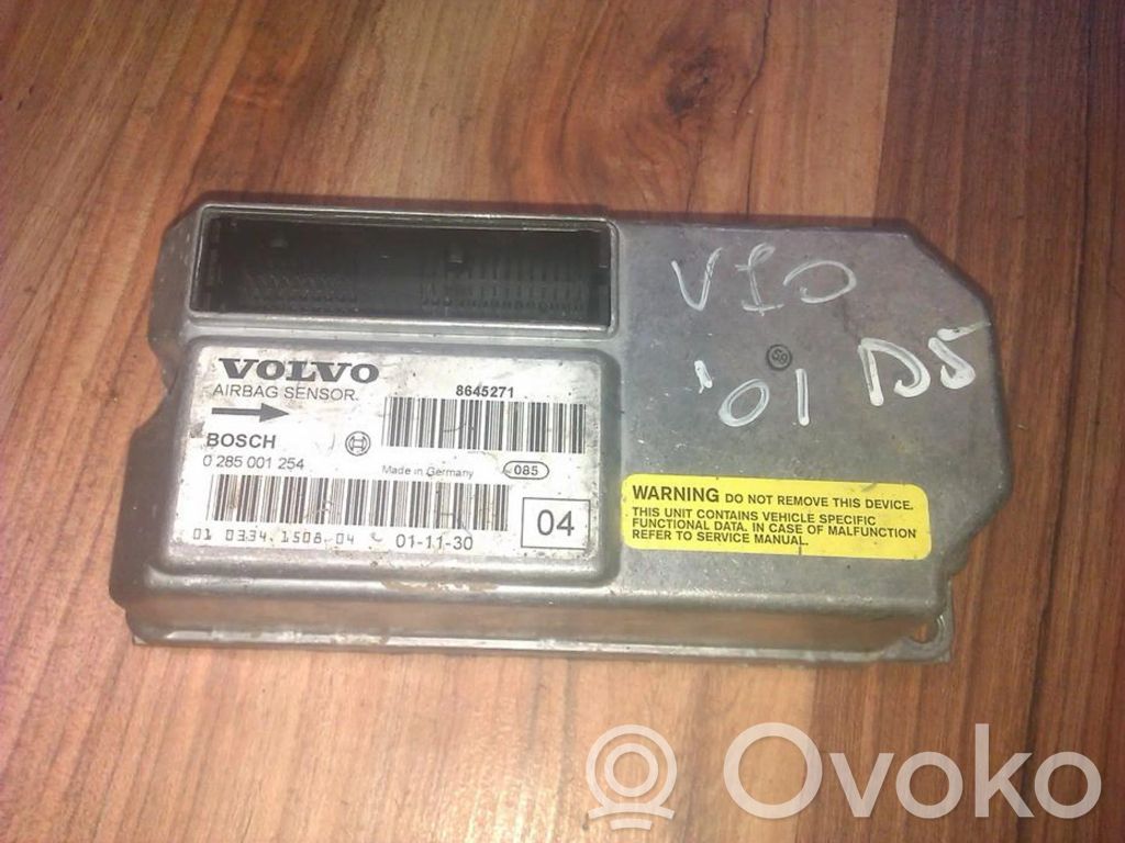 Centralina/modulo airbag   0285001254,8645271,0285001254,8645271