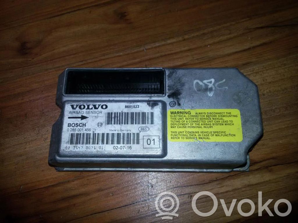Volvo S80 Centralina/modulo airbag