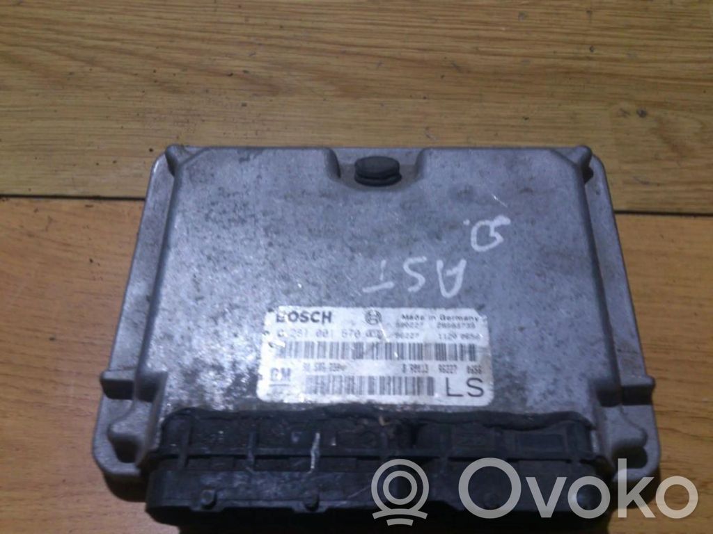 Opel Astra G Unitate/modul de control motor 