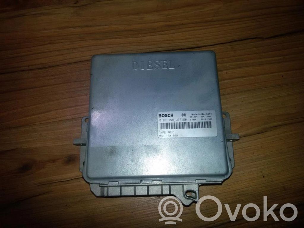 Engine control unit/module   0281001307,MSB100060,0281001307,MSB100060