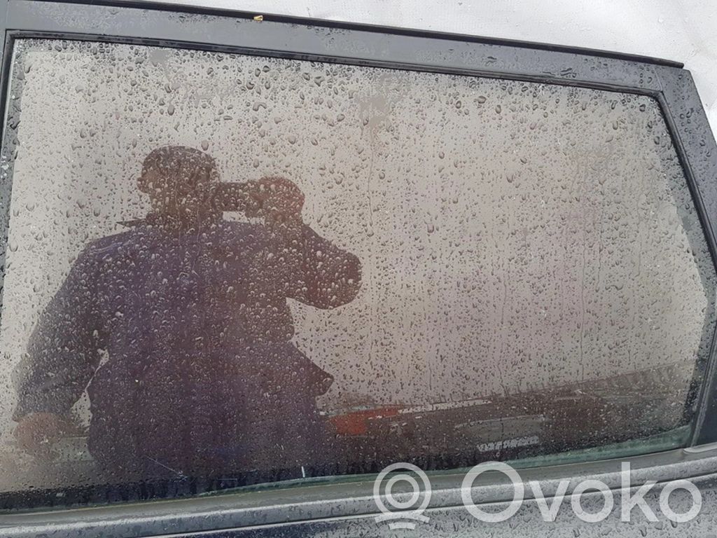 Rear door window glass