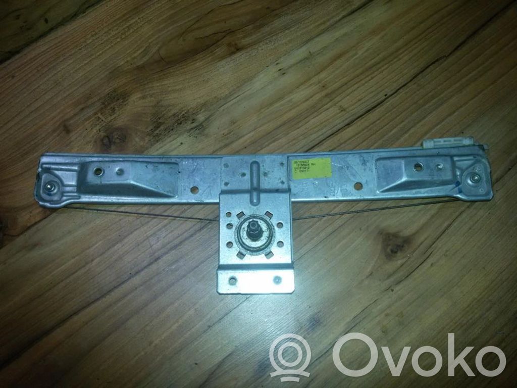 Opel Corsa D Regulador con motor de la ventanilla de la puerta corredera 