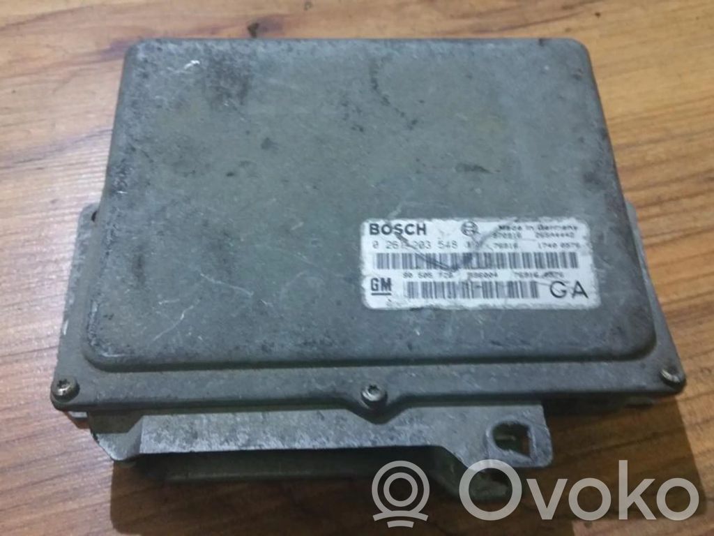 Sterownik / Moduł ECU   0261203548,GM90505778,0261203548,17400576,26SA4442,796190576,896004,GM90505778