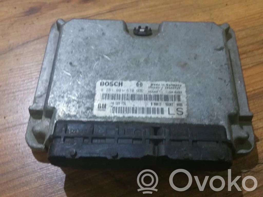 Sterownik / Moduł ECU   0281001670,GM90589736,0281001670,11540083,28SA3739,96603,GM90589736