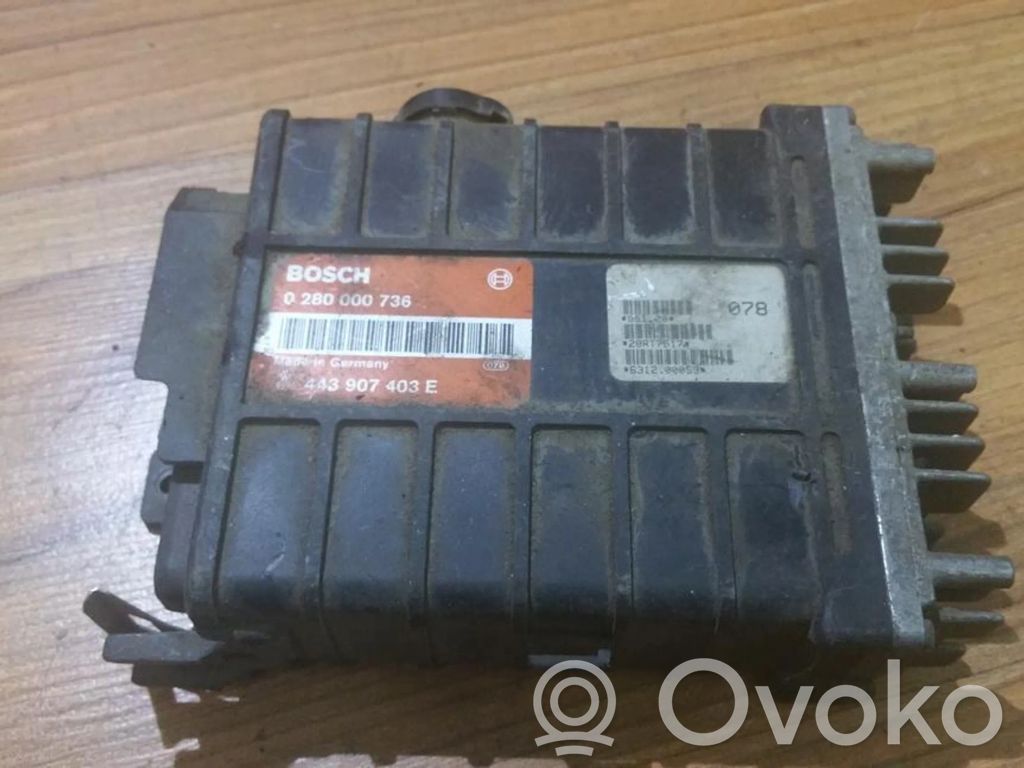 Engine control unit/module   0280000736,443907403E,0280000736,443907403E