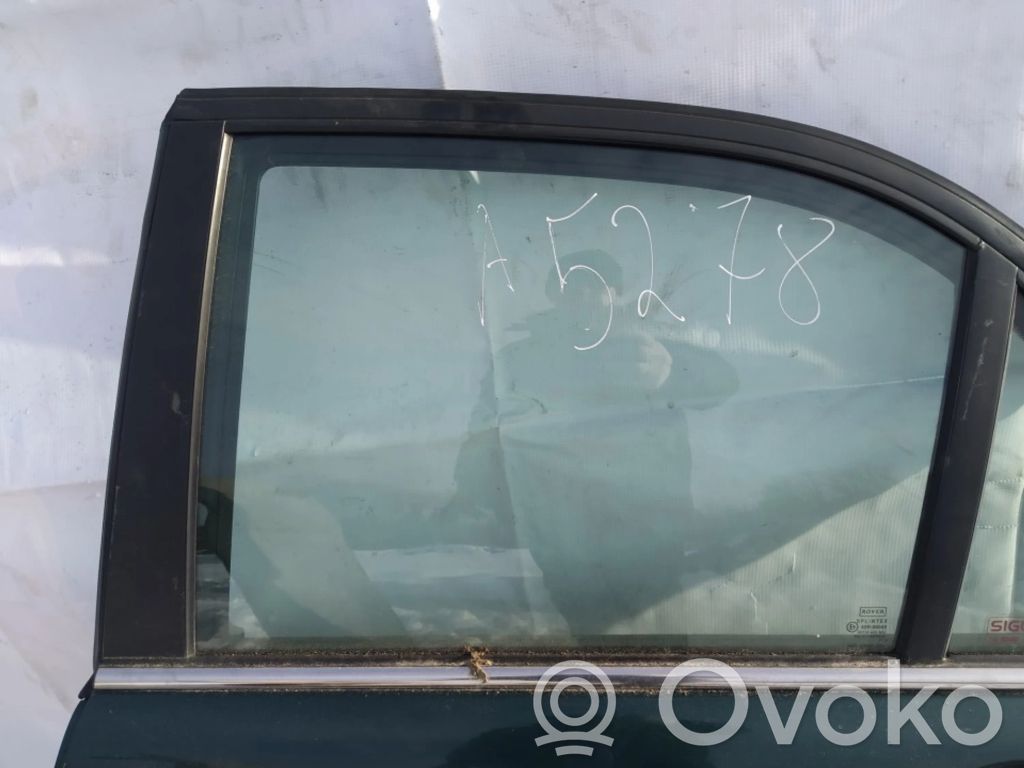 Rear door window glass