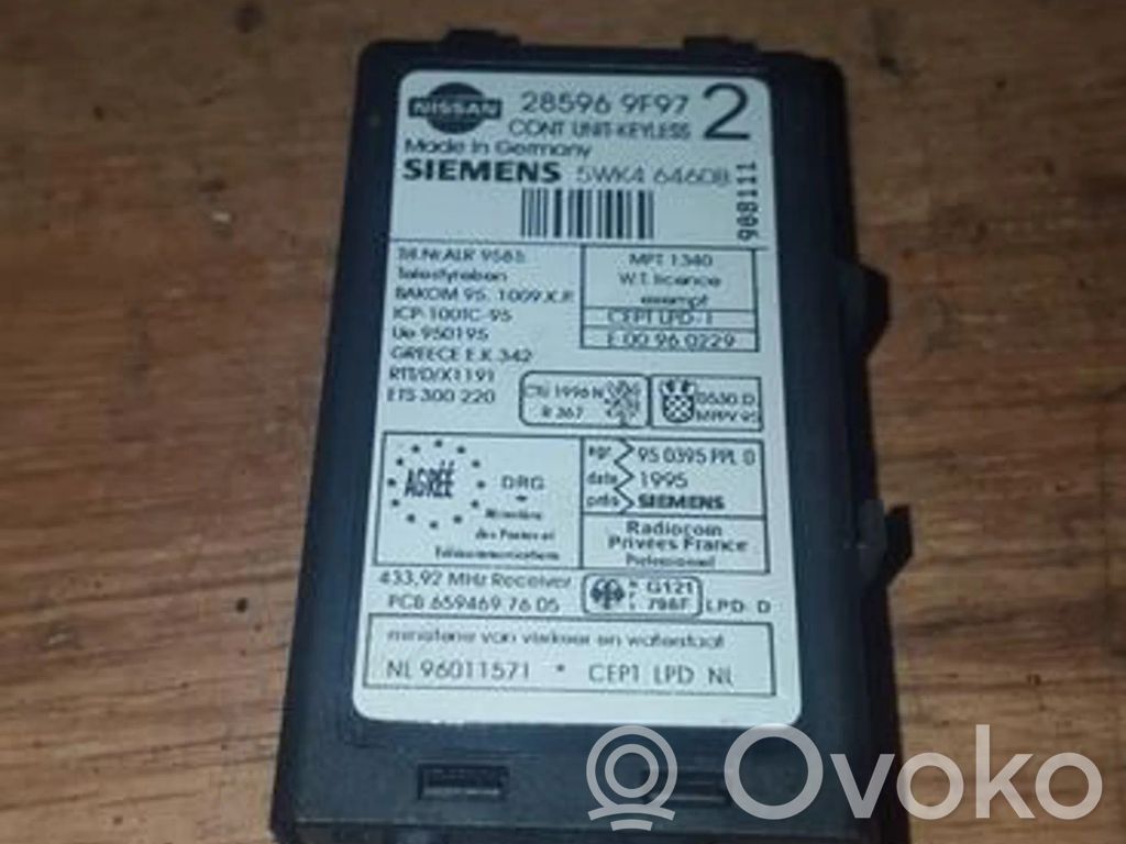 Nissan Primera Moduł / Sterownik immobilizera 