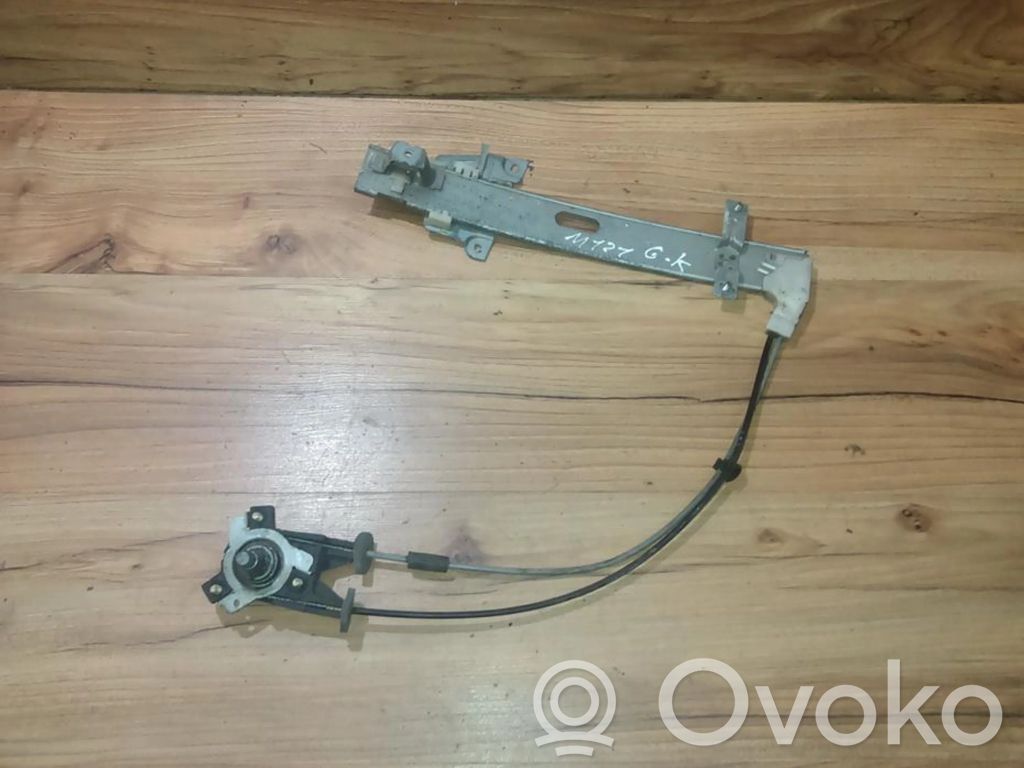 Regulador con motor de la ventanilla de la puerta corredera