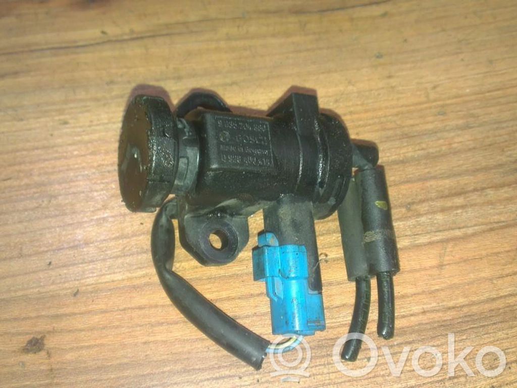 Citroen Xsara Picasso Zawór podciśnienia / Elektrozawór turbiny 