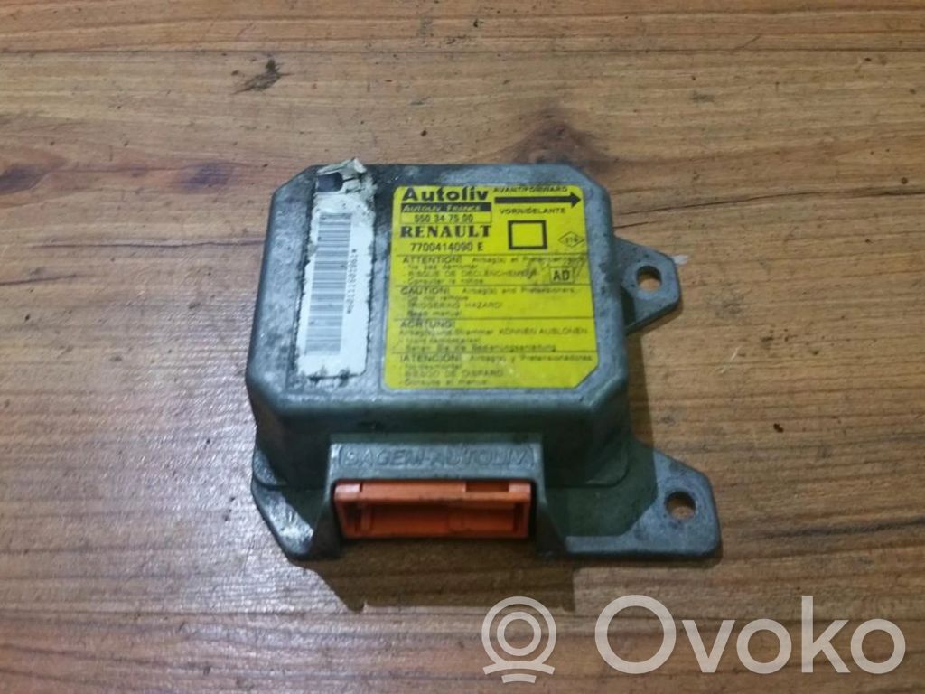 Centralina/modulo airbag   7700414090E,550347500,550347500,7700414090E