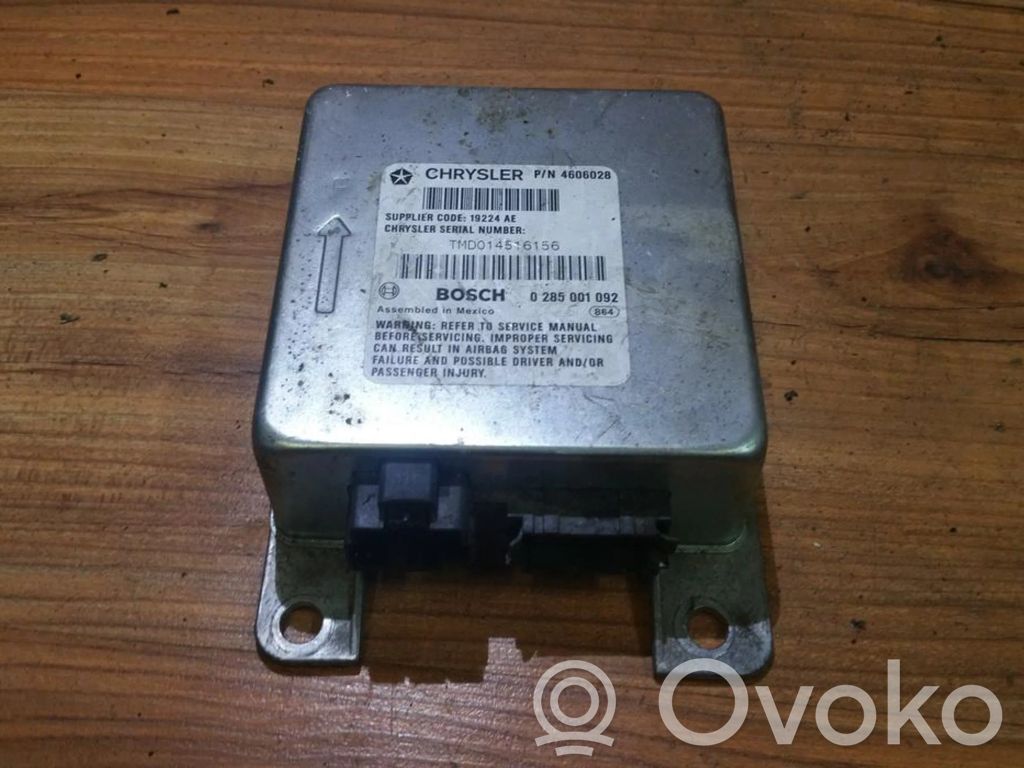 Airbag control unit/module   0285001092,TMD014516156,0285001092,ON4606028,TMD014516156