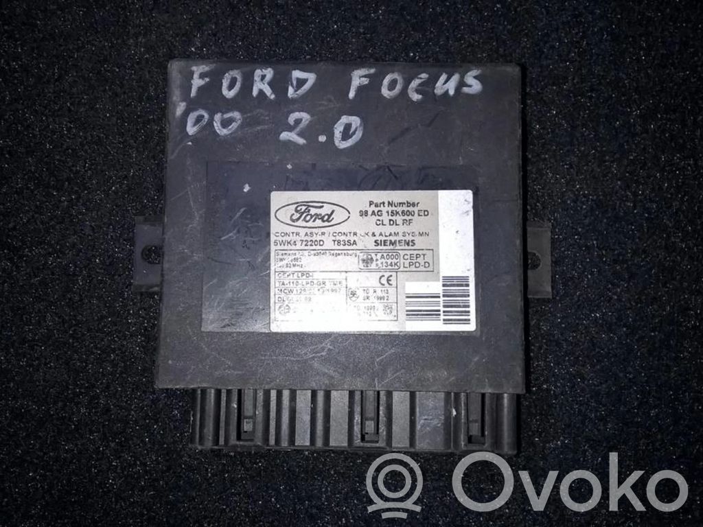 Ford Focus Other control units/modules 