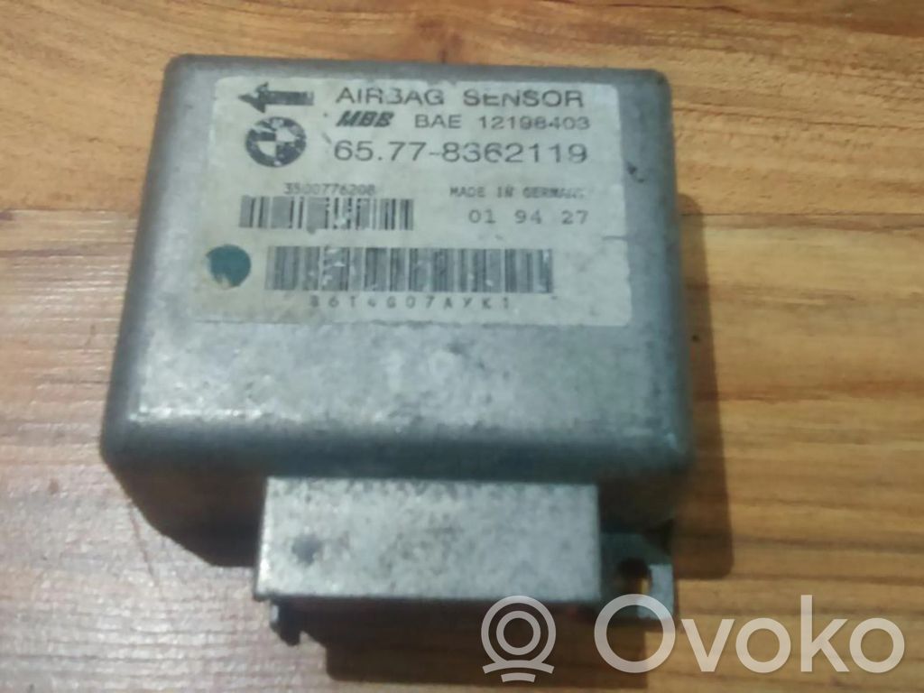 BMW 5 E34 Unitate/modul de comandă airbaguri 