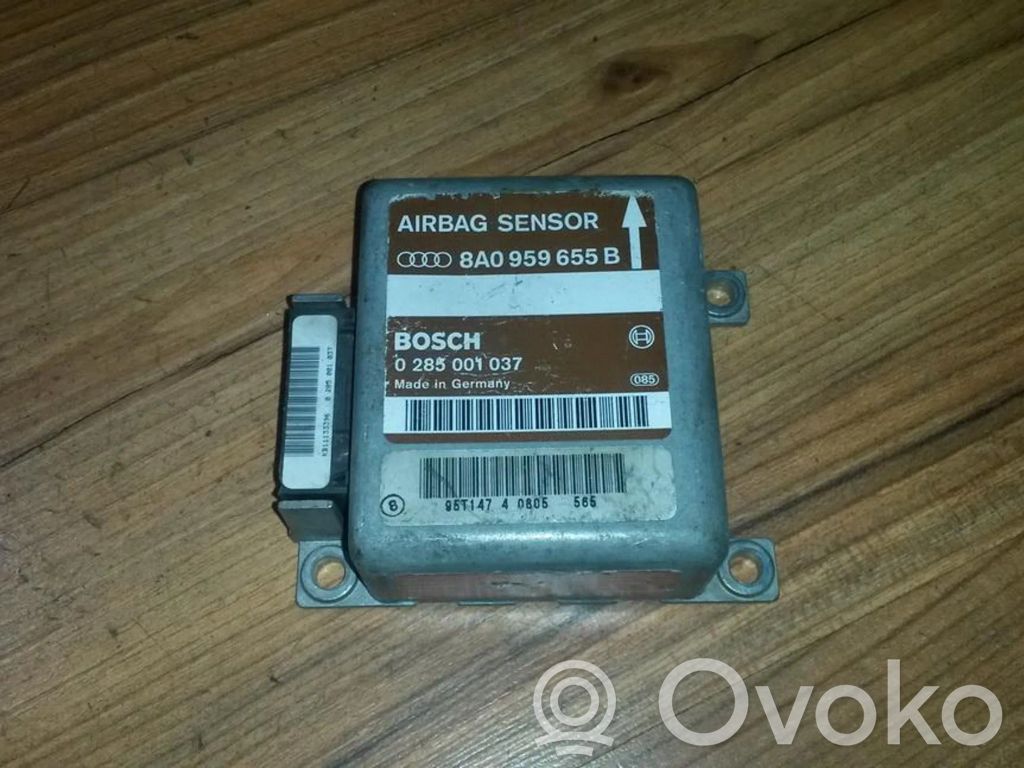 Unidad de control/módulo del Airbag   0285001037,8A0959655B,0285001037,8A0959655B