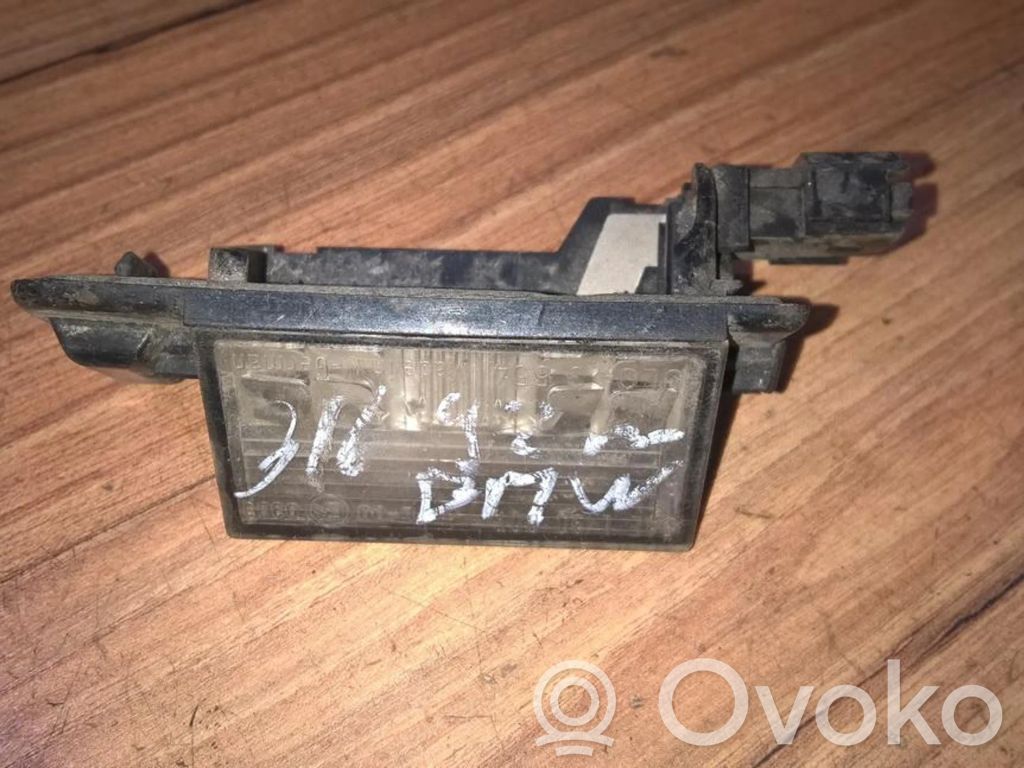 BMW 3 E36 Éclairage de plaque d'immatriculation 