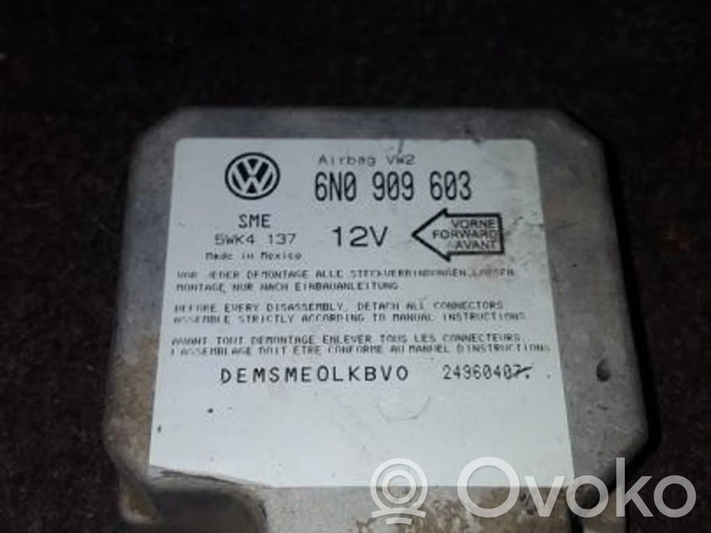 Centralina/modulo airbag   6N0909603,5WK4137,5WK4137,6N0909603