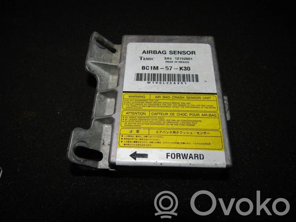 Unidad de control/módulo del Airbag   BC1M57K30,12192601,12192601,BC1M57K30
