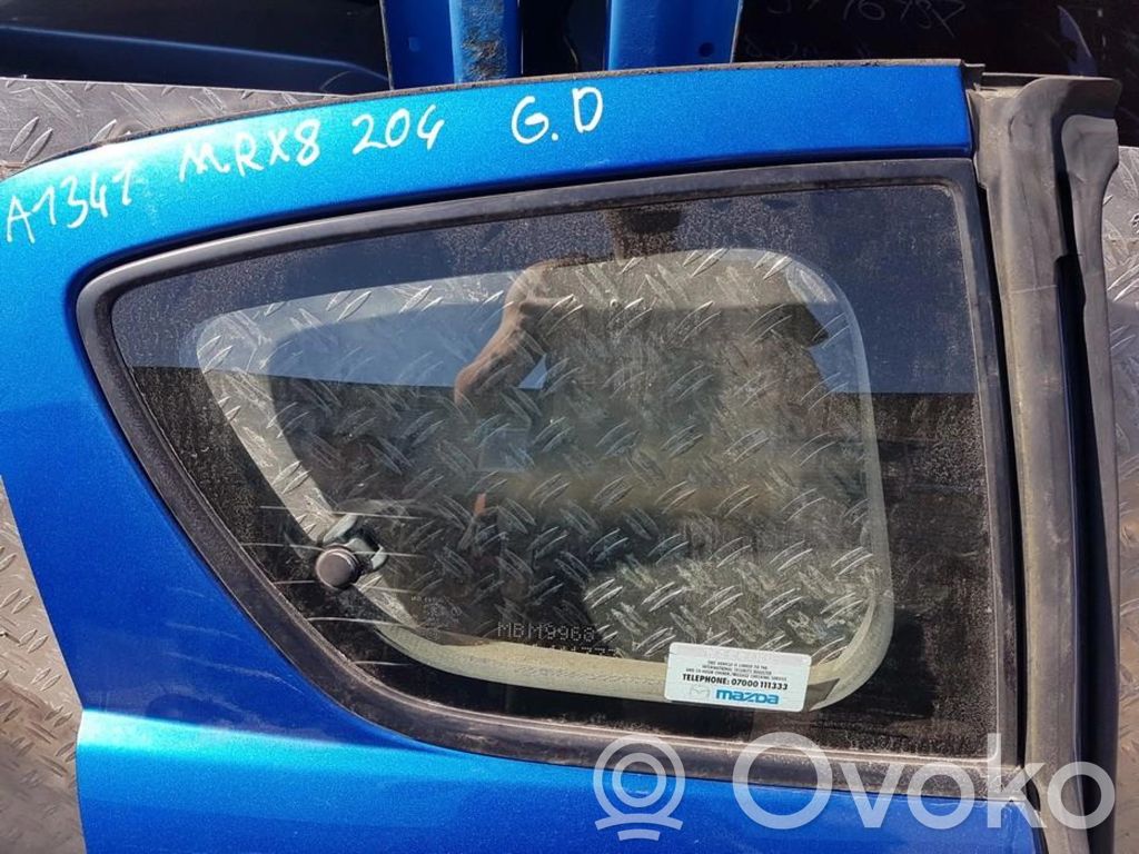 Fenster Scheibe Tür hinten