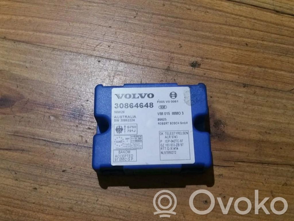 Volvo S40, V40 Autres unités de commande / modules 