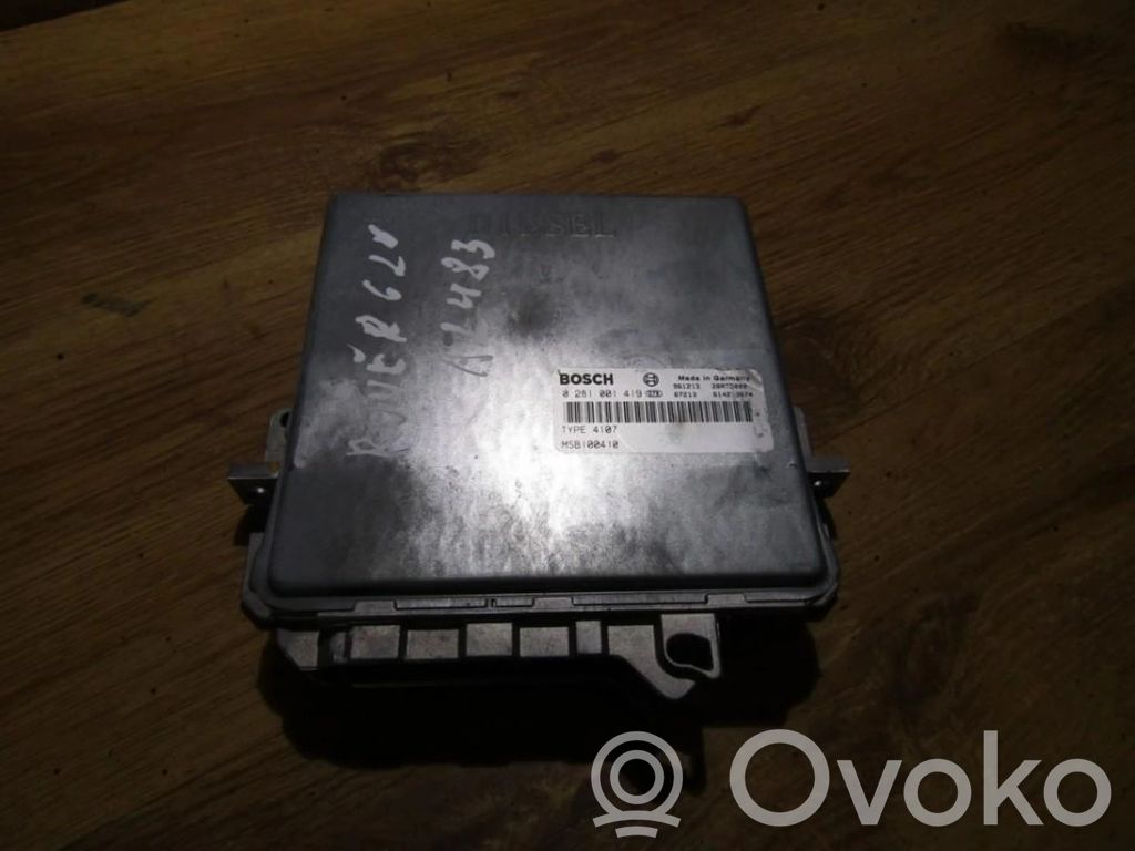 Rover 620 Unidad de control/módulo del motor 