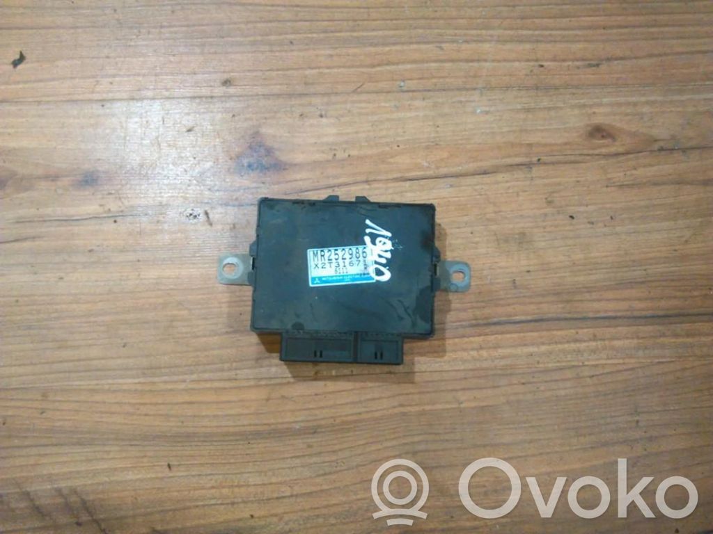 Other control units/modules   MR252986,X2T31671,MR252986,X2T31671