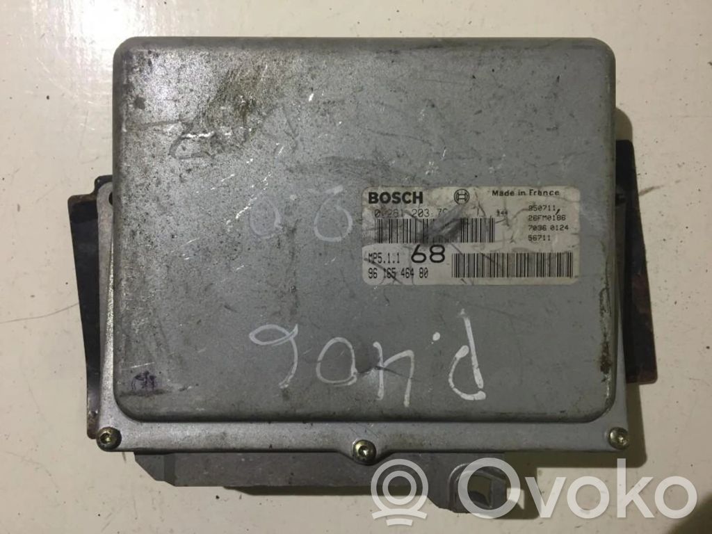 Unidad de control/módulo del motor   9616546480,9616546480