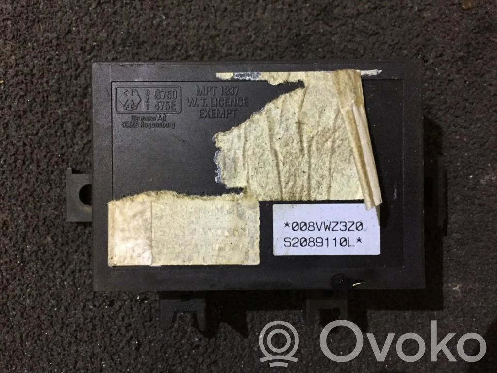 Volkswagen Polo III 6N 6N2 6NF Centralina/modulo immobilizzatore