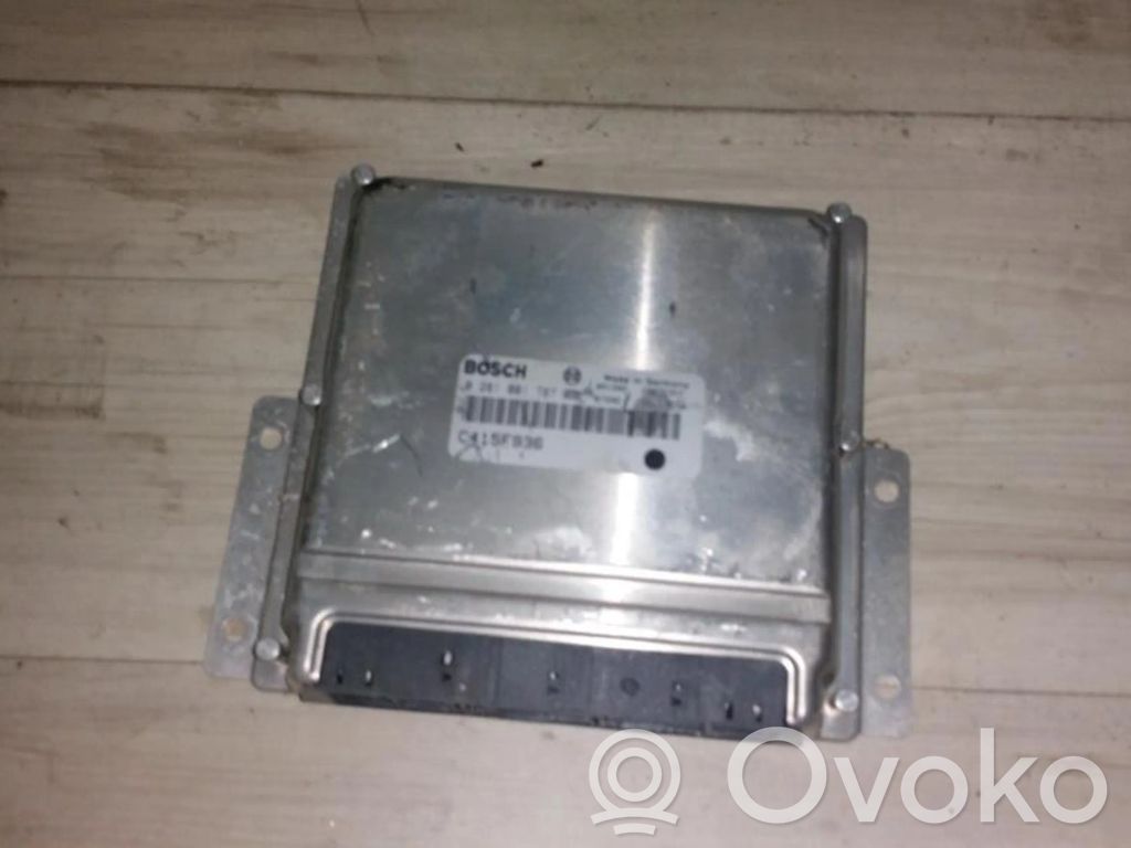 Engine control unit/module   0281001787,C415F936,0281001787,28RTE307,981202,C415F936