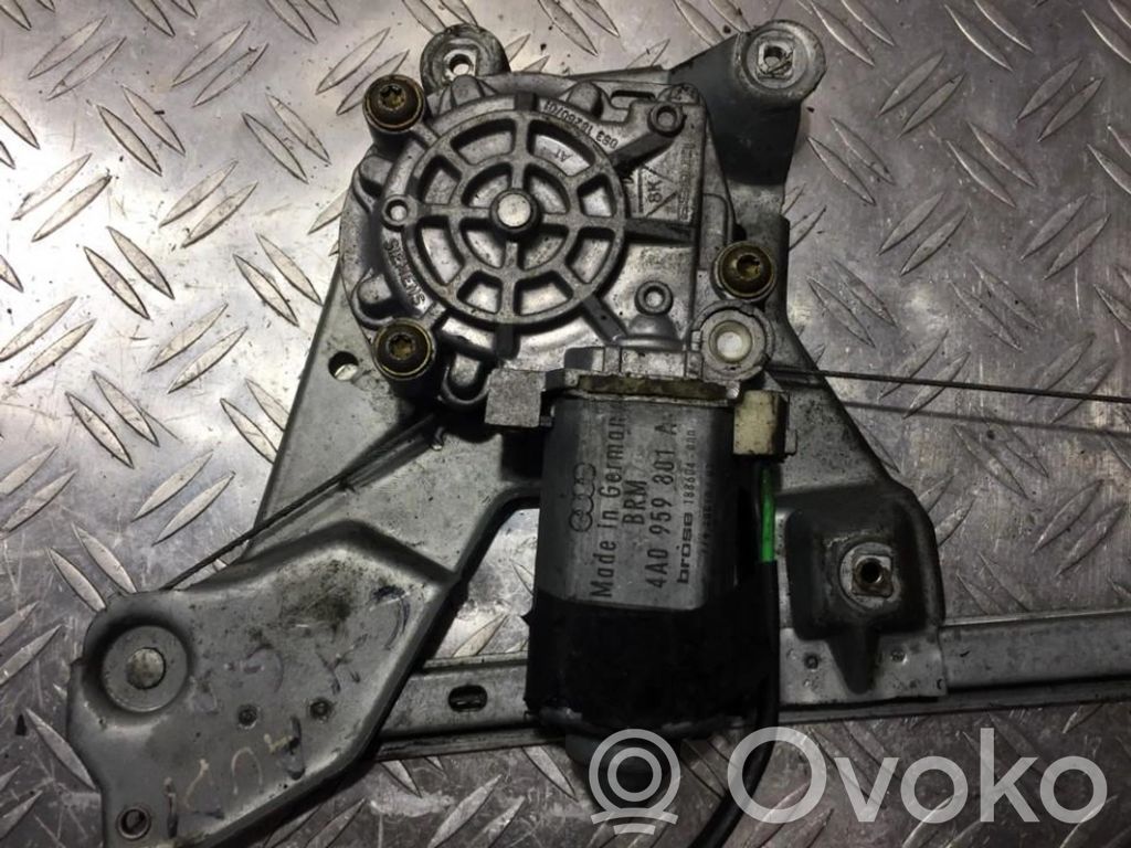 Audi A6 S6 C4 4A Motorino alzacristalli della portiera posteriore 