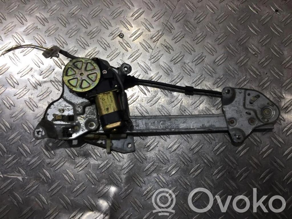 Regulador con motor de la ventanilla de la puerta corredera
