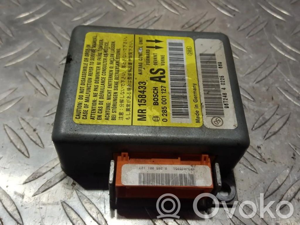 Module de contrôle airbag   MR158433,0285001127,0285001127,MR158433