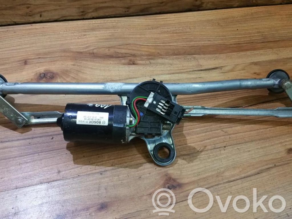 BMW 3 E46 Wischergestänge Wischermotor vorne 