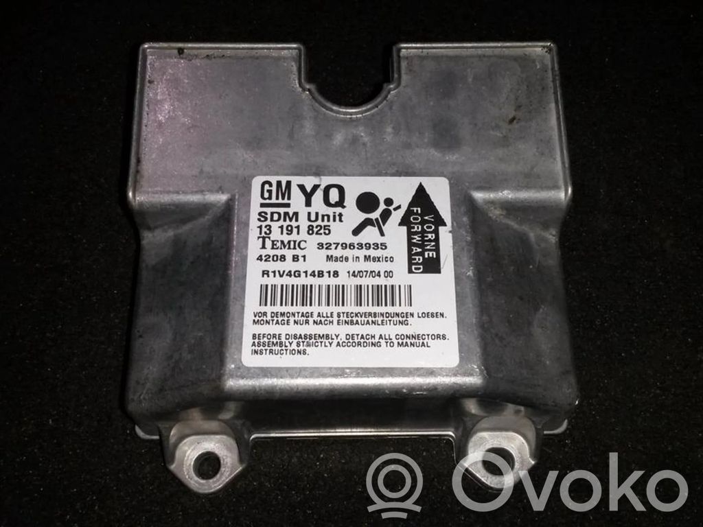 Centralina/modulo airbag   13191825,32796335,13191825,32796335
