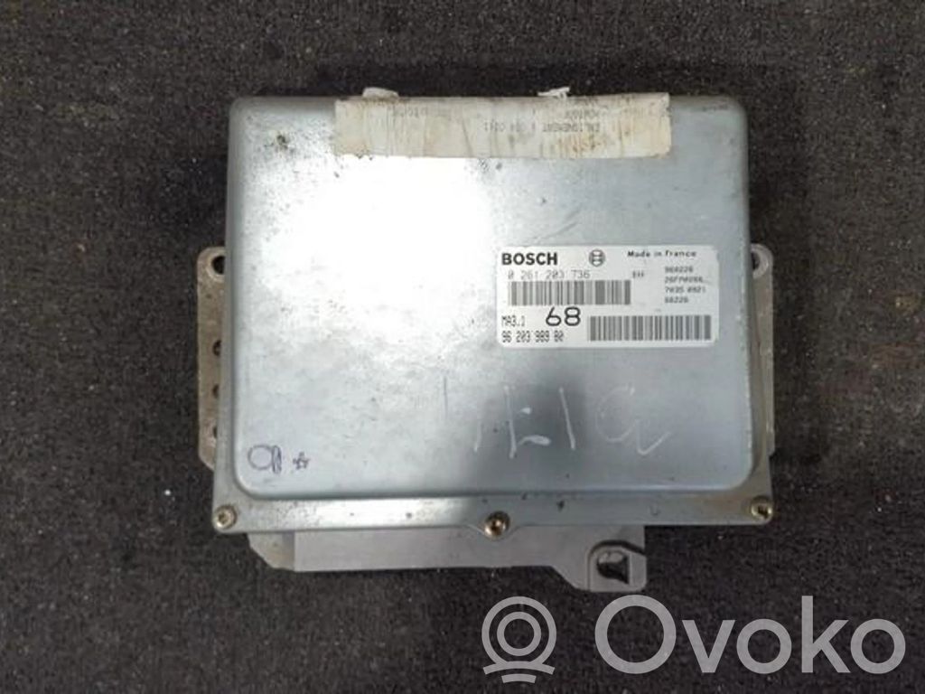 Engine control unit/module   0261203736,9620398980,0261203736,9620398980