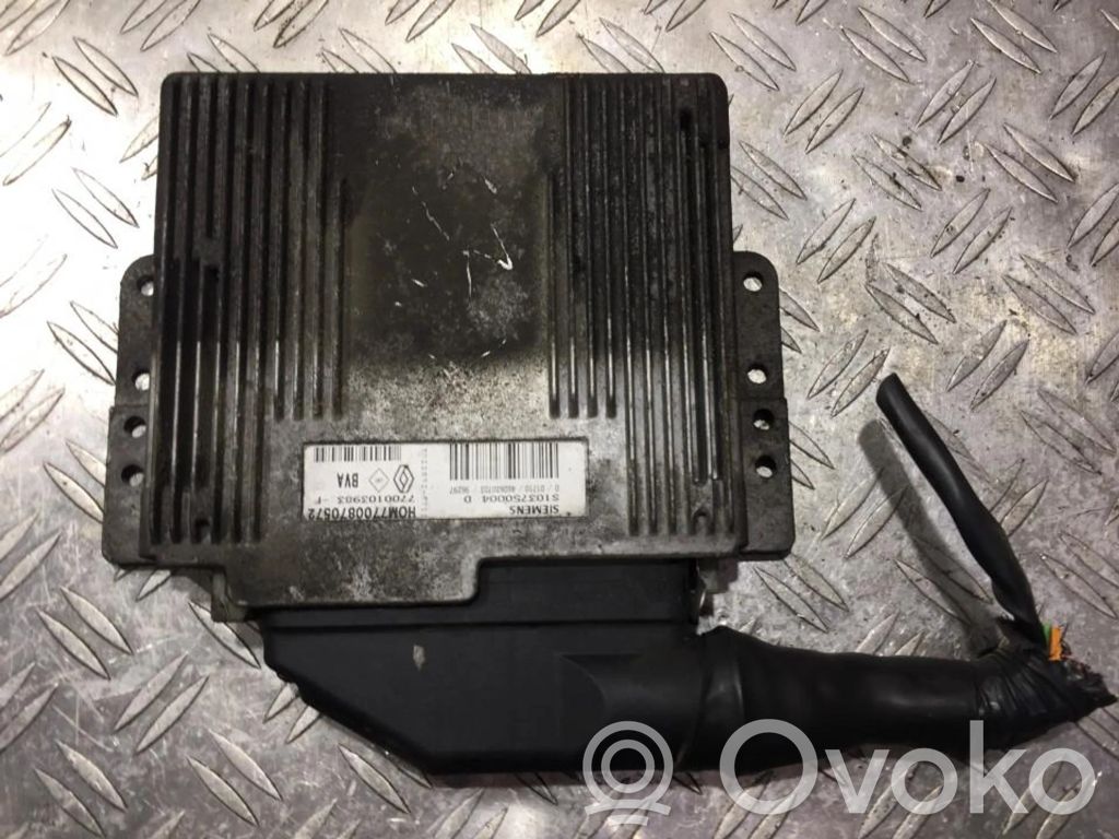 Engine control unit/module   S103750004D,HOM7700870572,01710,460680703,7700103983F,96297,HOM7700870572,S103750004D