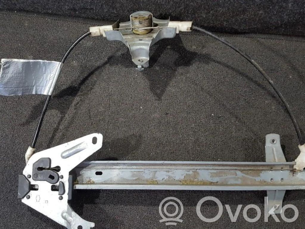 Regulador con motor de la ventanilla de la puerta corredera