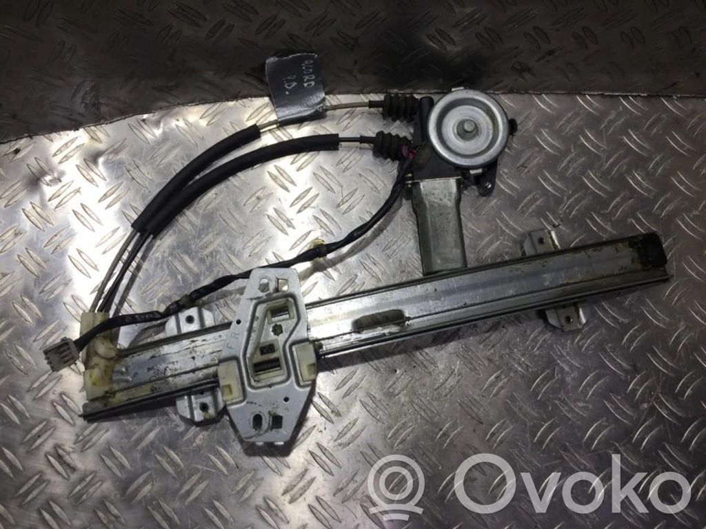 Regulador con motor de la ventanilla de la puerta corredera