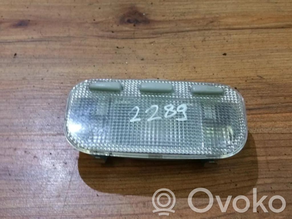 Luz del asiento trasero