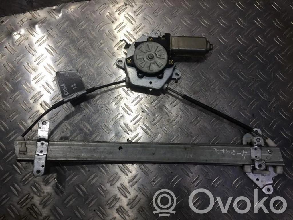 Regulador con motor de la ventanilla de la puerta corredera