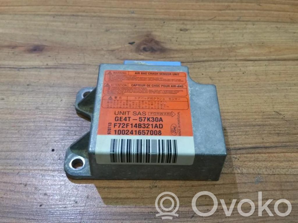 Centralina/modulo airbag   GE4T57K30A,GE4T57K30A,100241657008,F72F14B321AD,GE4T57K30A,GE4T57K30A