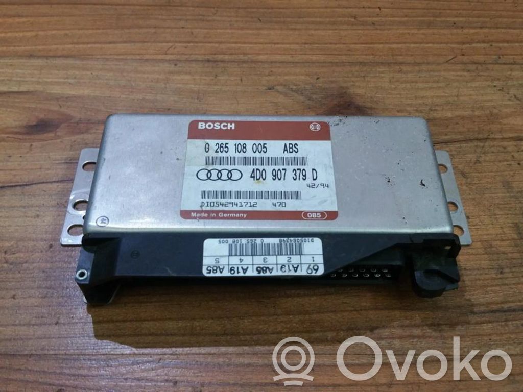 Sterownik / moduł ABS   0265108005,4D0907379D,0265108005,4D0907379D