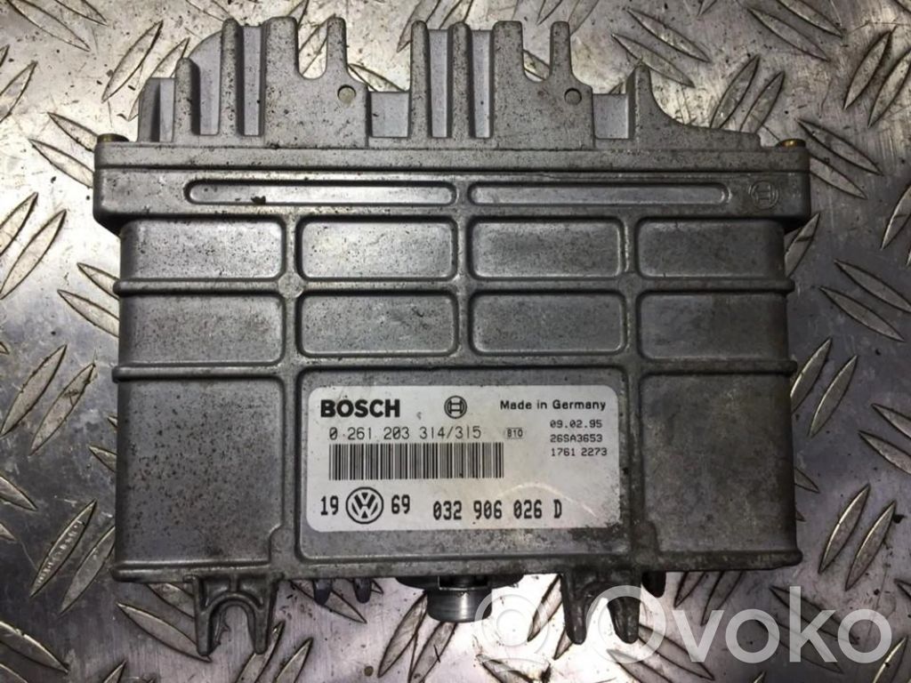 Engine control unit/module   0261203314,315,0261203314,0329906026D,1761,2273,26SA3653