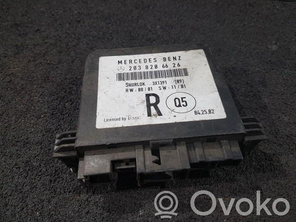 Mercedes-Benz C W203 Centralina/modulo portiere