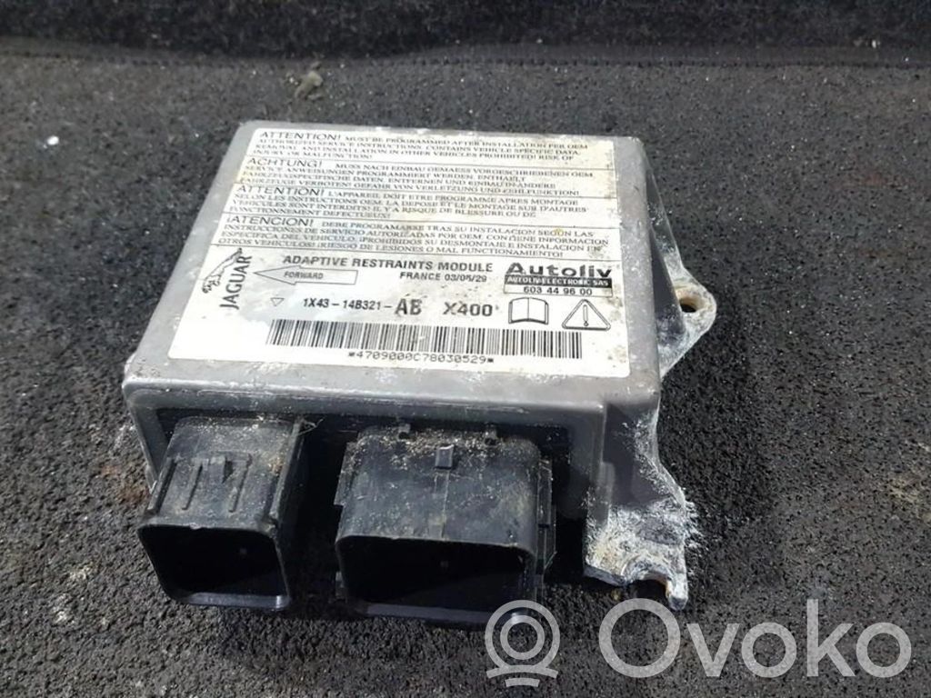 Jaguar X-Type Airbag control unit/module 